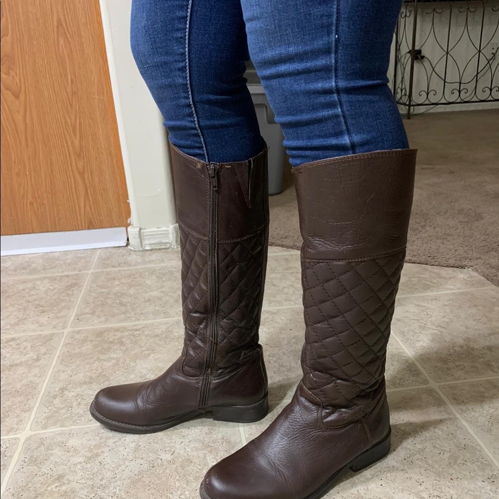Brown boots